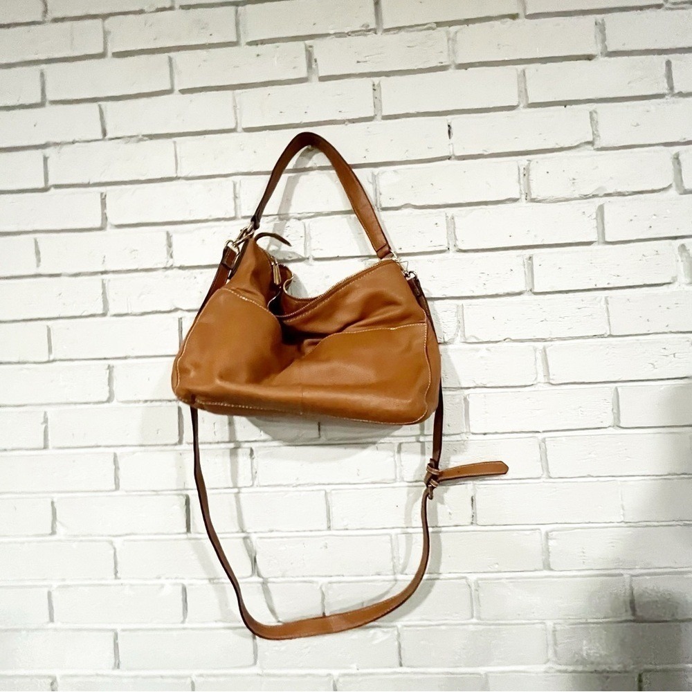 Paul Costelloe Leather Shoulder Bag‎ - Picture 3 of 10